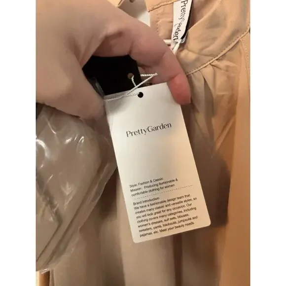 NWT Pretty Garden Summer Maxi Dress Sleeveless Halter Neck Flowy Ruffle Dress - Picture 6 of 6